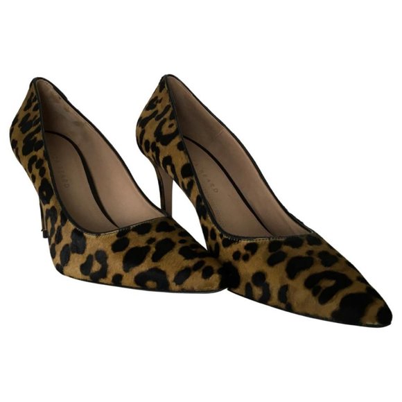 Veronica Beard Leopard Print Heels - Picture 3 of 10
